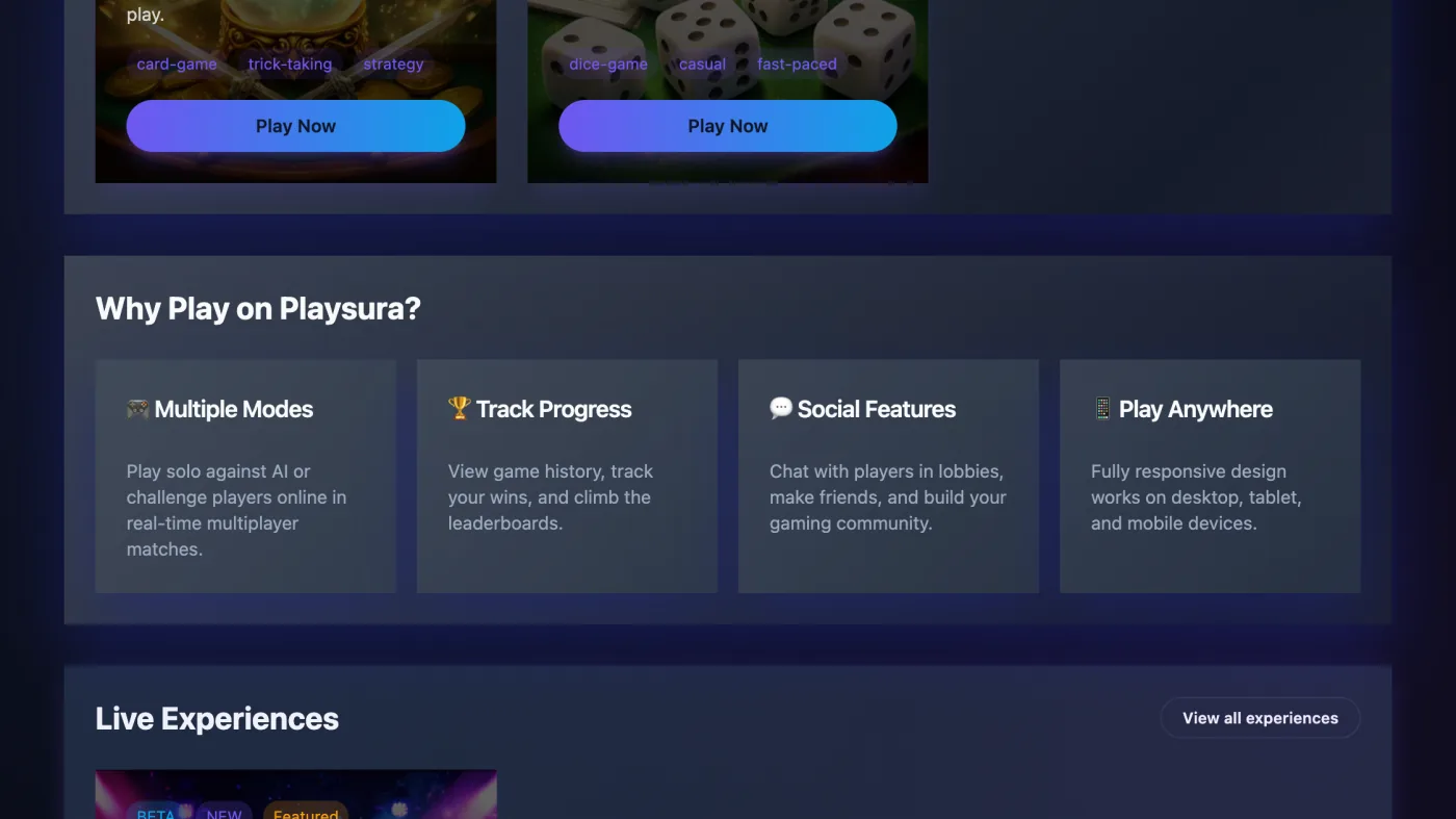 Playsura Core Platform